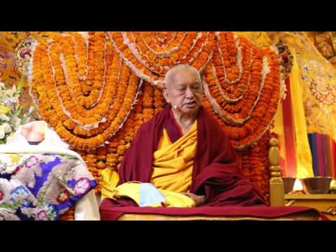 20151203 1630 LZR Kopan, Nepal - Refuge. Emptiness-Bodhicitta. Practices time of death