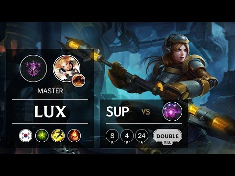 Lux Support vs Vel'Koz - KR Master Patch 9.12
