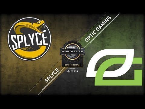 OpTic Gaming vs Splyce | CWL Birmingham Open | Bravo Stream | Day 3