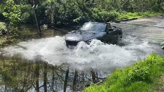 BMW Z4 ford crossing