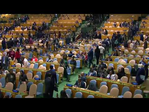 Netanyahu Defends Israel at UN as Delegates Stage Walkout