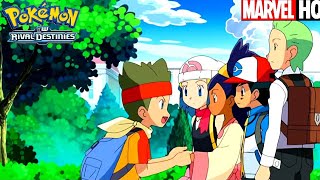 Ash meets his Unova Rival Cameron ! | Pokemon BW Rival Destinies | Pokemon Season 15 | Pokemon hindi