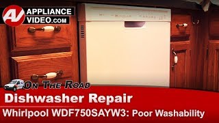 Whirlpool Dishwasher Repair: Not Cleaning Dishes - Sensor