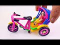 Make Tuk Tuk Cycle Rickshaw Use Clay किले की मदद से साइकिल रि�