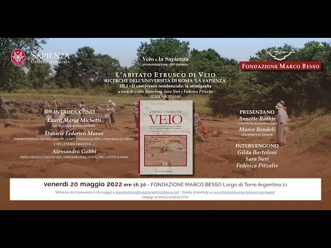 L’ABITATO ETRUSCO DI VEIO. RICERCHE DELL’UNIVERSITÀ DI ROMA ‘LA SAPIENZA’