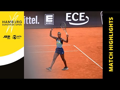 HEO2023 /// WTA SF /// MATCH HIGHLIGHTS Noma Noha Akugue vs. Diana Schneider