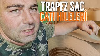TRAPEZ SAC ÇATI HİLELERİ #prefabrik #prefabrikevfiyatları #sac #trapez #trapezsa