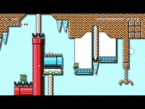 Snow Capped Adventure 1-2 by ★D-7★ 🍄 Super Mario Maker 2 ✹Switch✹ #bcr