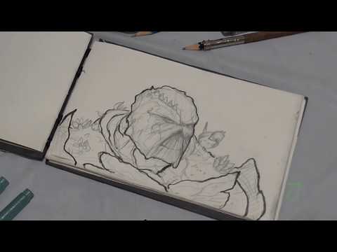 Speed Drawing 18 (Swamp Thing)