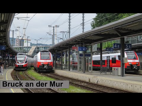 Bruck an der Mur Bahnhof - Austrian Trains
