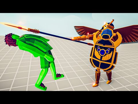 *NEW* WARRIOR OF RA vs EVERY UNIT - Totally Accurate Battle Simulator TABS