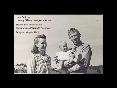 Leroy Anderson official Biography - US Army 1942   1952