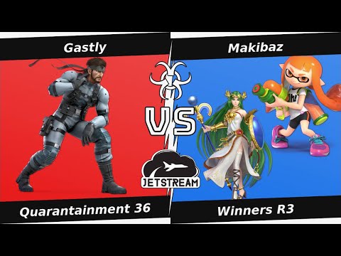 Quarantainment 36 Winners R3 - Gastly (Snake) Vs. Makibaz (Inkling, Palutena) Smash Ultimate - SSBU