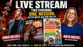 LIVE with Chris Cooking Nashville! Two New Carnivore Cookbooks + Q&A