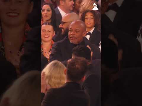 Watch DR. DRE React to KENDRICK LAMAR Winning for "NOT LIKE US" at the 2025 GRAMMYs