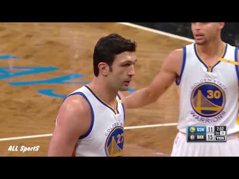 Zaza Pachulia Highlights vs Brooklyn Nets - 15 pts. - 14 rebounds 23.12.2016