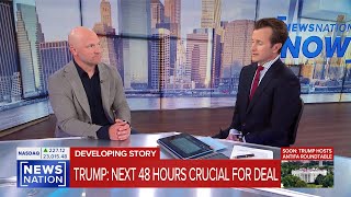 NEWSNATION NOW: OCTOBER 8, 2025 - TRUMP SAYS NEXT 48 HOURS CRUCIAL FOR GAZA DEAL