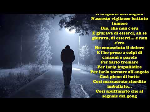 HO CONOSCIUTO IL DOLORE di Roberto Vecchioni - Le videopoesie di Gianni Caputo