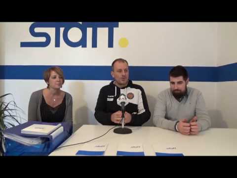 La conferenza stampa pre Orsi Derthona - Novipiù Casale presso Staff