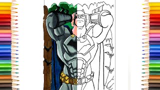 BATMAN Coloring Pages | Stress Batman Coloring Pages