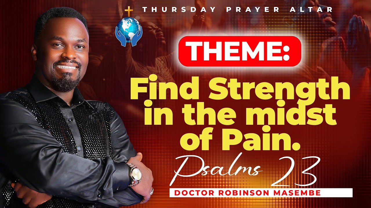 THURSDAY PRAYER ALTAR SERVICE | DR ROBINSON MASEMBE