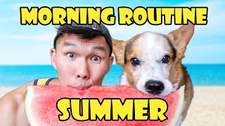 Summer Morning Routine Ideas w/ Corgi Dog