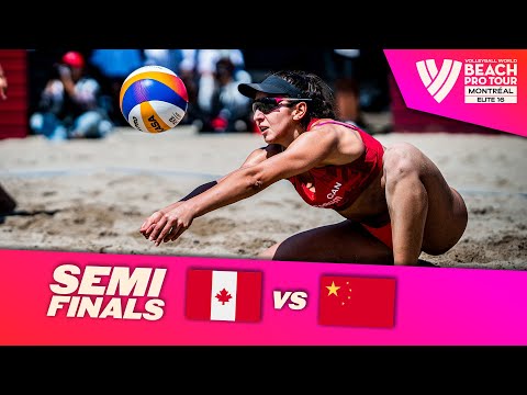 Melissa/Brandie vs. Xue/X. Y. Xia - Semi Finals Highlights Montréal 2023 #BeachProTour