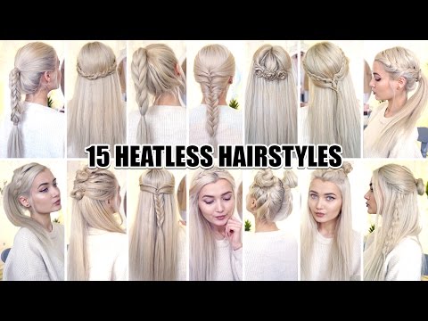 15 Braided Back To School HEATLESS Hairstyles!