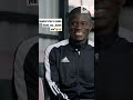INTERVIEWER TRIES TO MAKE KANTÉ SAY ,, thank you