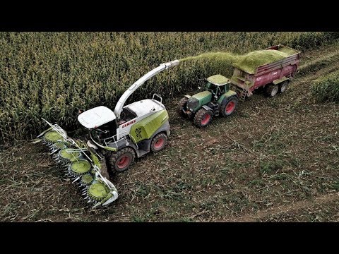 Claas Jaguar 950 Dynamic Power BIOGAS + Orbis 750, JCB Fastrac 4220, 8310, Fendt 926 Vario