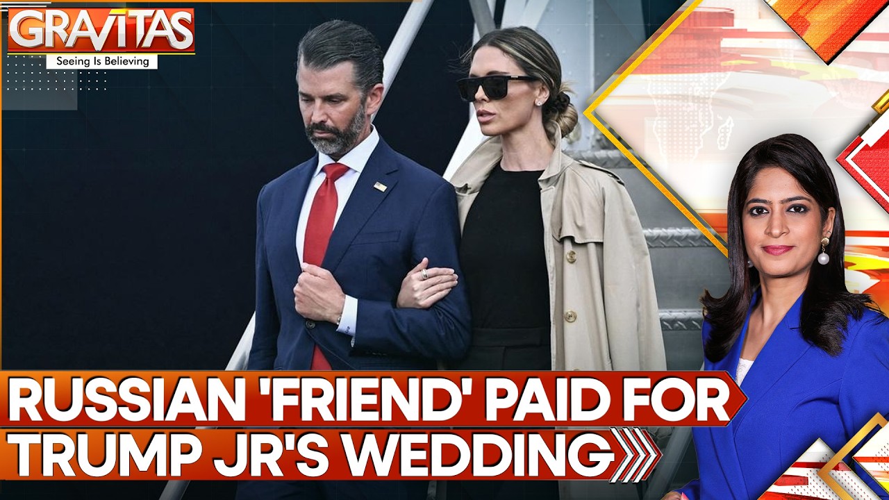 Russian Oligarch Spent $1,70,000 on Trump Jr's Lavish Wedding Party | Gravitas
