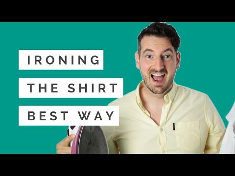 How to iron a shirt Part 2 |  How to Iron a Dress Shirt for Beginners Properly