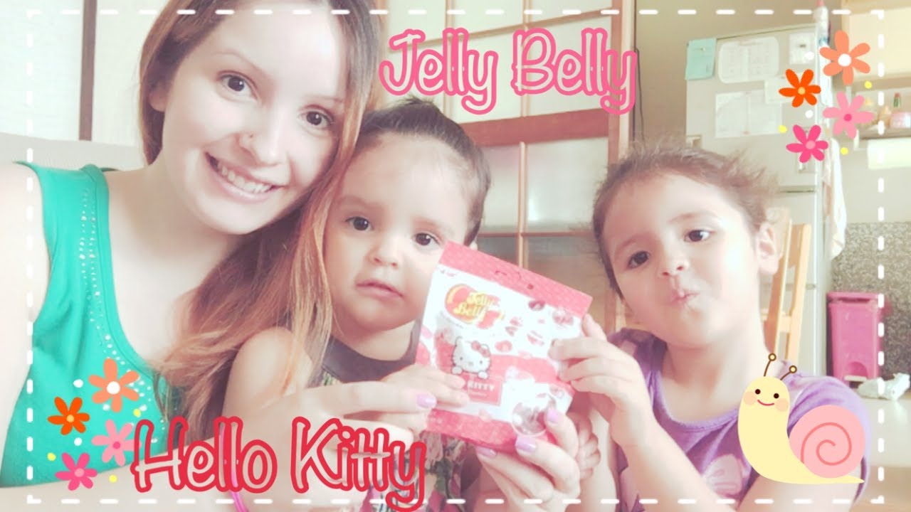 Balinha fofa Jelly Belly da Hello Kitty com as Pequenas ❤️