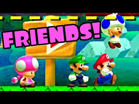 Super Mario Maker 2 Multiplayer Co-OP with Friends Online #286