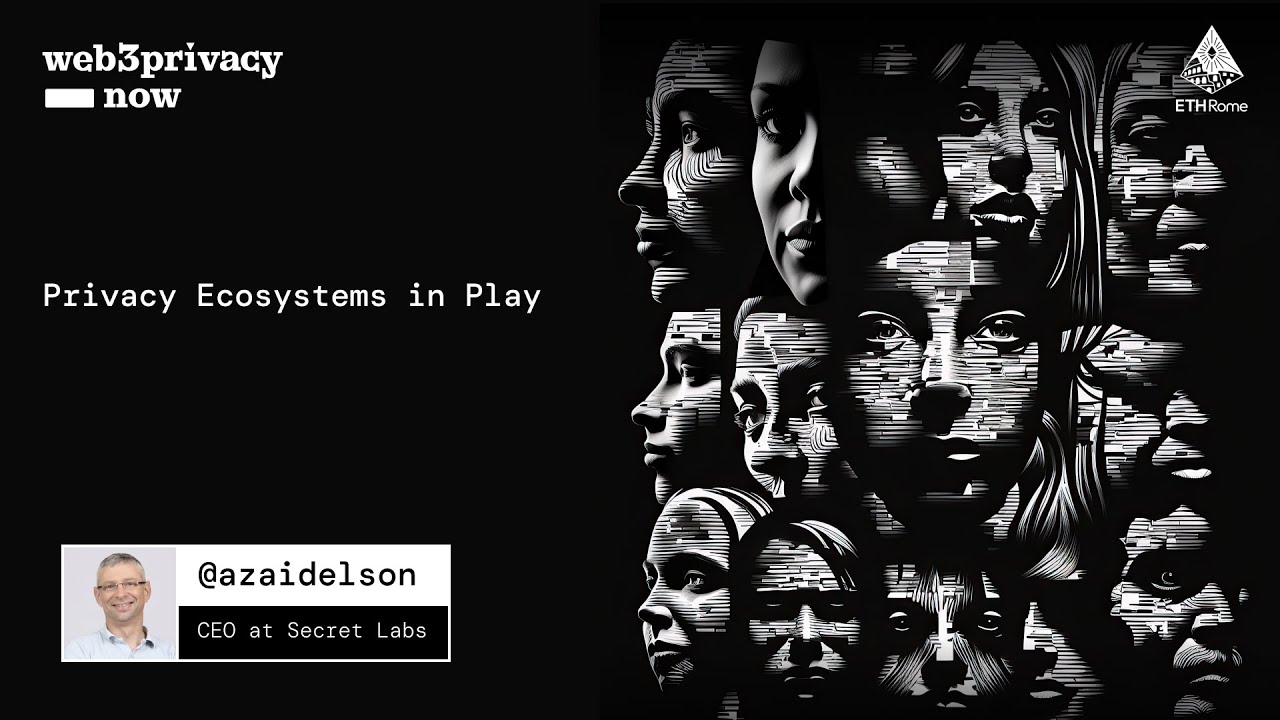 Privacy Ecosystems at Play - Alex Zaidelson | Web3Privacy Now