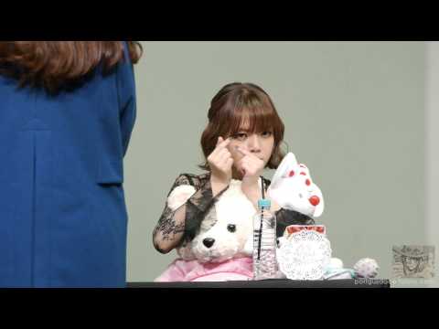 141206 인천 AOA 팬싸인회 초아 지민 유나 직캠 by ace