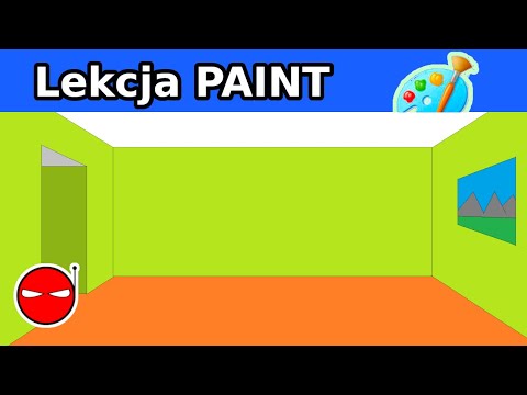 Paint - Mój pokój Lekcja informatyki dla szkoły Podstawowej | Łukasz Jurek UCZY Jak rysować w PAINT