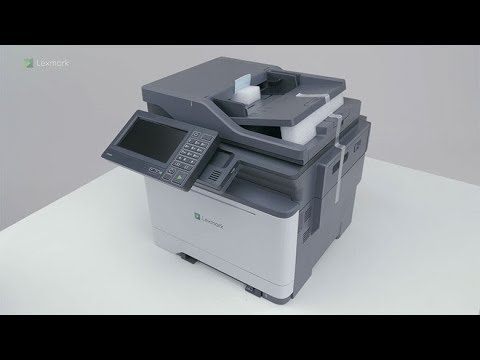 Thumbnail for CX421/CX522/CX62x Series—Setting up the printer