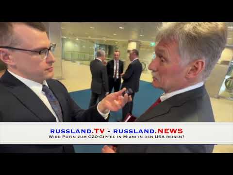 Wird Putin zum G20 Gipfel in Miami in den USA reisen?