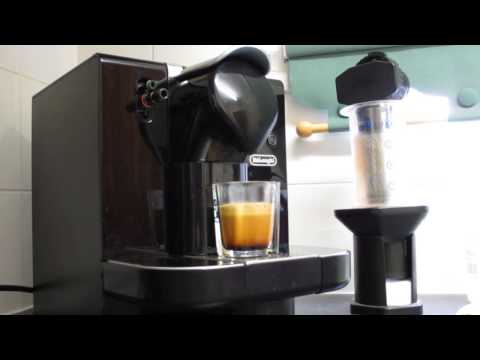 NESPRESSO  (making a single shot espresso)