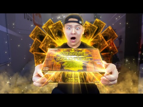 OPENING NEW YU-GI-OH! QUARTER CENTURY STAMPEDE GOD SET!