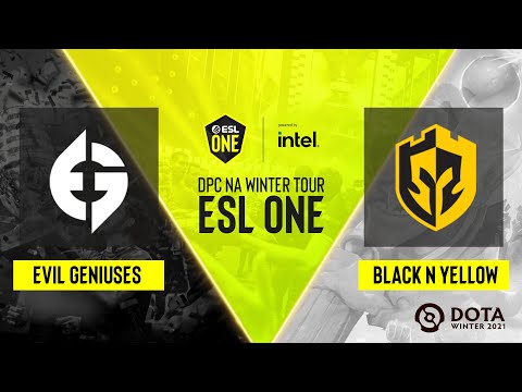 Dota2 - Evil Geniuses vs. Black N Yellow - Game 1 - DPC NA Winter Tour - ESL One