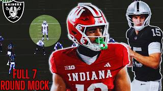 Las Vegas Raiders Elite FULL 7 Round MOCK DRAFT... | Post Kirk Cousins Signing |
