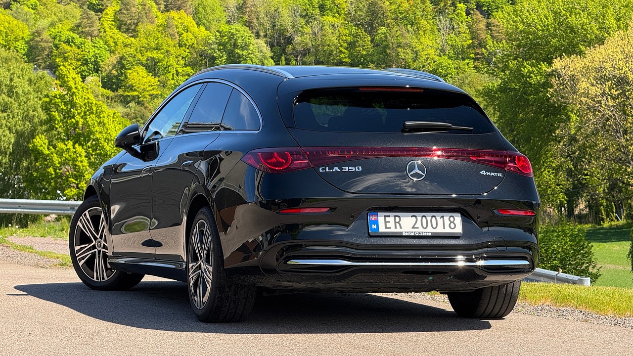 Test av Mercedes CLA 350 4Matic Shooting Brake: Supergjerrig, men er den kul nok?