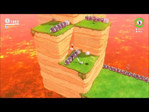 (Spoilers) Super Mario Odyssey-Sinking island without yoshi