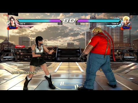 48_6 Julia Chan Ryona VS Bob - Tekken 7 ( Uchiha x24 ) Gameplay PC RX 570 8G