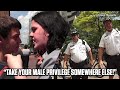 Abortion Activist Attacks Pro-Lifers