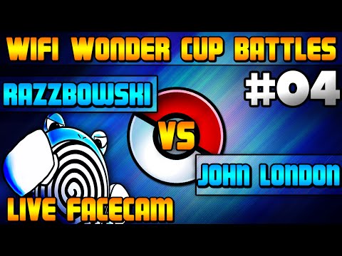 POKEMON X & Y WIFI WONDERCUP BATTLE FACECAM (LIVE) #04 vs JohnLondon - Pokemon X WonderCup Battle