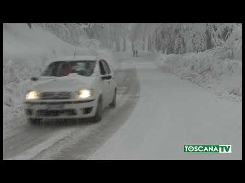 2021-01-05 ABETONE (PT) - LA NEVE CONTINUA A SCENDERE SENZA TREGUA