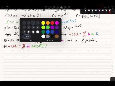 MA 303 Solving PDE 3: Heat Equation
